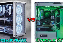 Corsair 460X vs 570X case