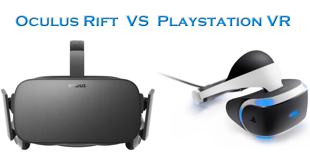 playstation vr headset vs oculus rift
