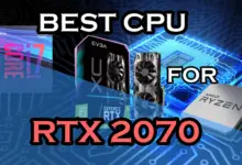 Best CPU for RTX 2070