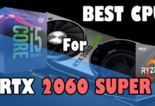 Best CPUs for RTX 2060 Super