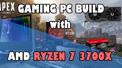 Gaming PC Build with Ryzem 7 3700X