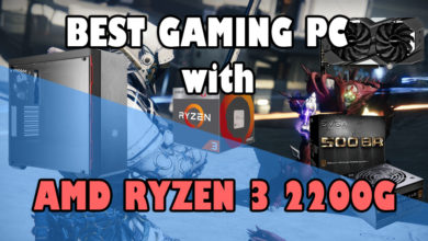 Best Gaming PC with AMD Ryzen 3 2200G