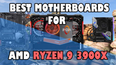 Best motherboards for Ryzen 3900X