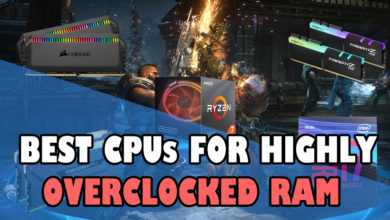 Best CPUs for highly overclocked RAM