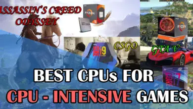 Best CPUs for CPU Intensive Games