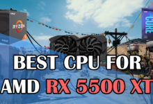 Best CPU for RX 5500 XT