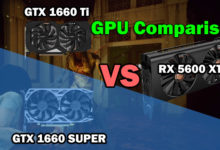 RX 5600 XT vs GTX 1660 super vs GTX 1660 ti