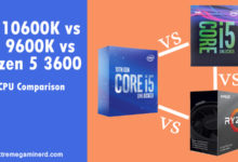 i5 10600k vs i5 9600k vs Ryzen 5 3600