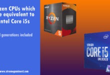 Ryzen equal to i5