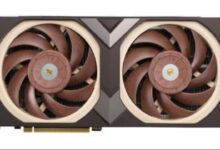 Asus RTX 3070 with Noctua fans 2