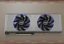 Intel ARC Alchemist graphics card