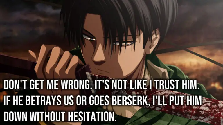 10 mind-blowing Levi Ackerman quotes (Wise, funny, sad quotes ...