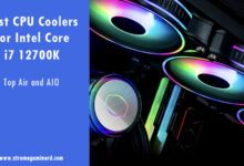 Best CPU coolers for i7 12700K