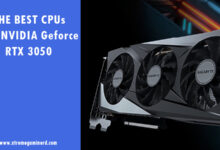 Best CPUs for RTX 3050