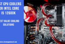 Best cpu coolers for i5 12600K