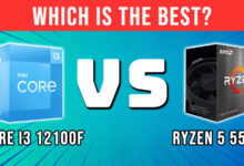 Intel Core i3 12100F vs Ryzen 5 5500