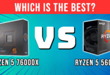 Ryzen 7600X vs Ryzen 5600X