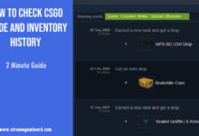 csgo inventory and trade history