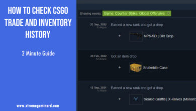 csgo inventory and trade history