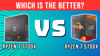 Ryzen 7700X vs 5700X