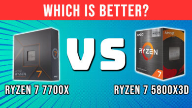 Ryzen 7700X vs 5800X3D