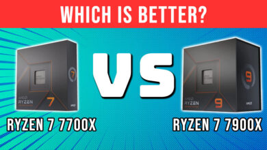 Ryzen 7700X vs 7900X