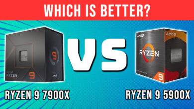 Ryzen 7900X vs 5900X