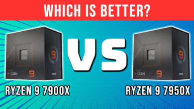 Ryzen 7900X vs 7950X