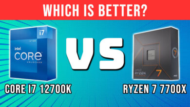 i7 12700K vs Ryzen 7700X