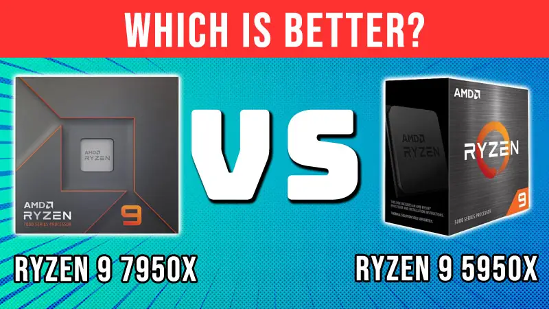 Ryzen 7950X vs 5950X