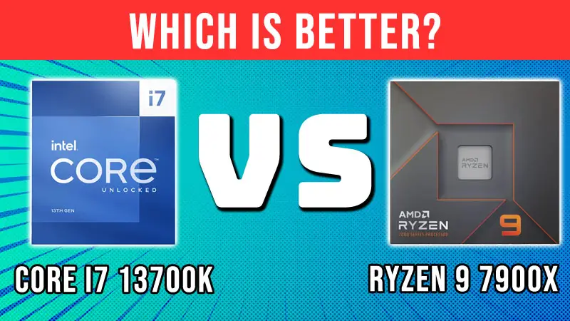 i7 13700K vs Ryzen 7900X