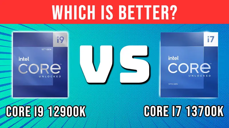 i7 13700K vs i9 12900K