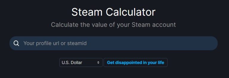 view steam account value