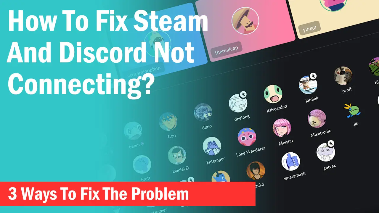 steam discord not connecting