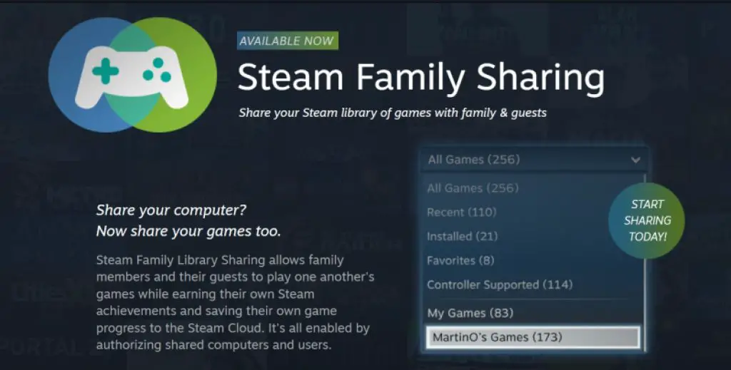 Fix Steam Library Not Available For Family Sharing In 3 Ways   Steam Family Sharing 1 E1672665384572 1024x519 