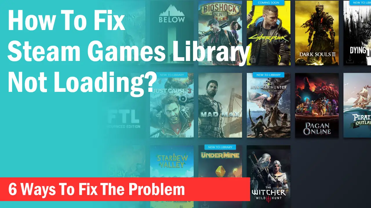 steam library not loading