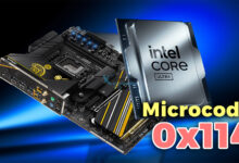 Microcode 0x114 Asrock Z890 Taichi OCF